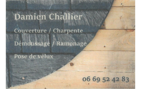 Damien Challier couverture - charpente